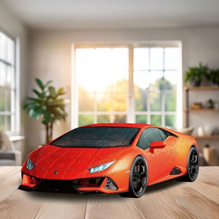 Ravensburger, Iconics, Lamborghini Huracan EVO Arando, puzzle 3D, 158 elementów