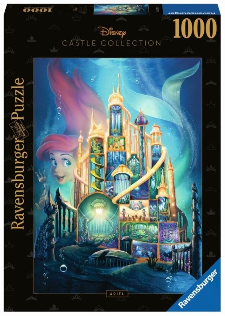 Ravensburger, Księżniczki Disneya, Arielka, puzzle, 1000 elementów