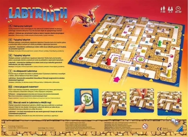 Ravensburger, Labyrinth, gra familijna