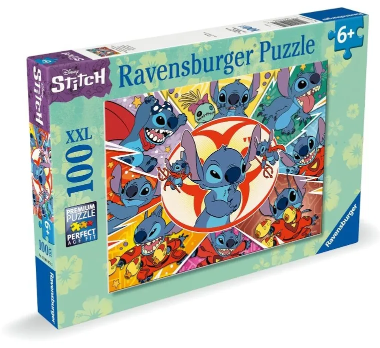 Ravensburger, Lilo i Stitch, puzzle, 100 elementów