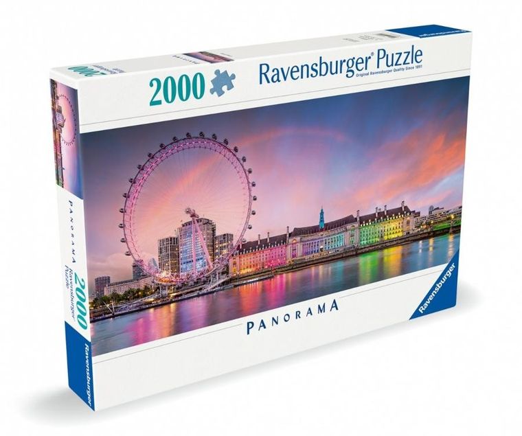 Ravensburger, Londyn, puzzle panoramiczne, 2000 elementów