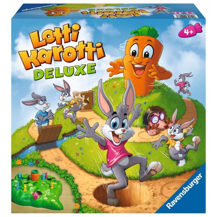 Ravensburger, Lotti Karotti Deluxe, gra zręcznościowa
