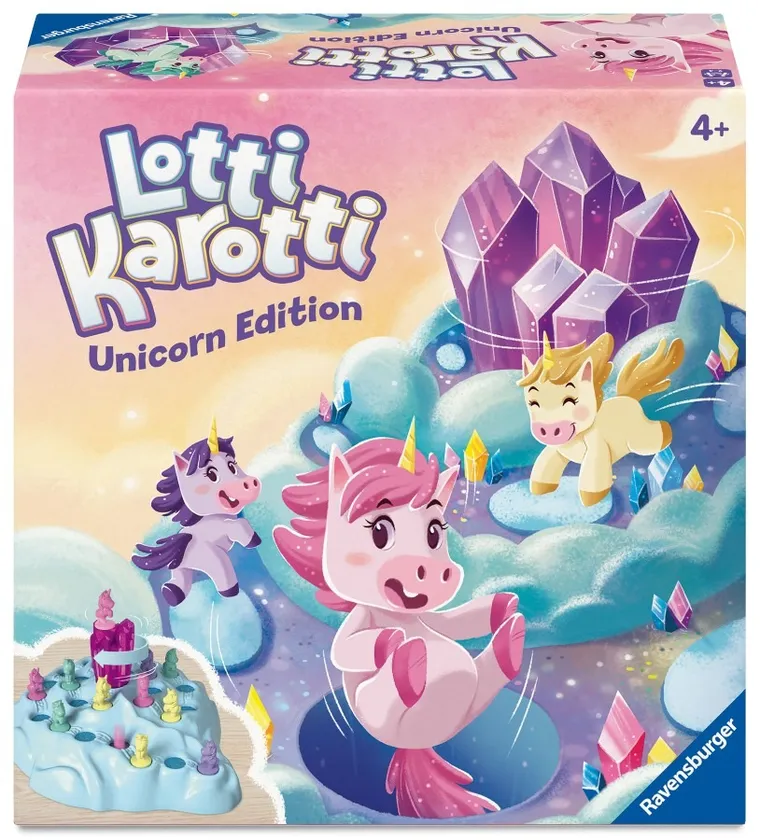 Ravensburger, Lotti Karotti, Unicorn, gra zręcznościowa