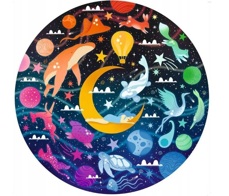 Ravensburger, Paleta kolorów, Marzenia, puzzle, 500 elementów