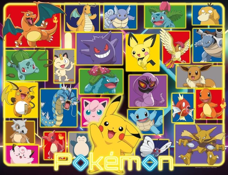 Ravensburger, Pokemon, puzzle, 2000 elementów