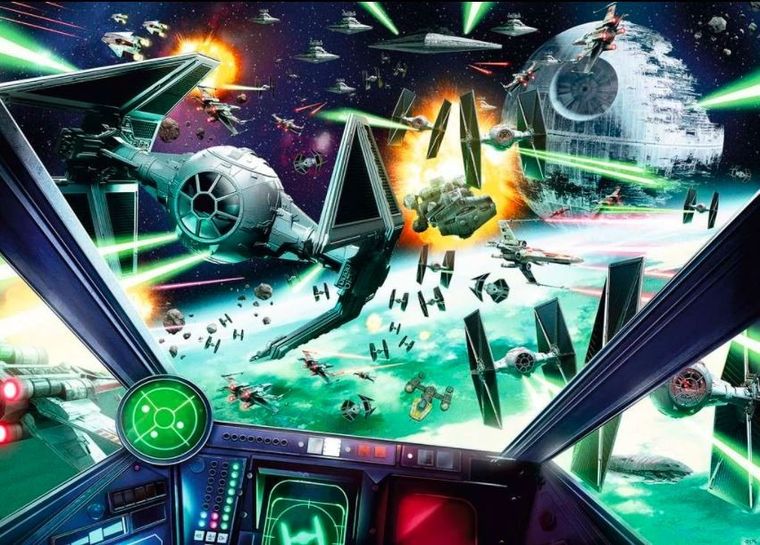 Ravensburger, Star Wars: X-Wing Cockpit, puzzle, 1000 elementów
