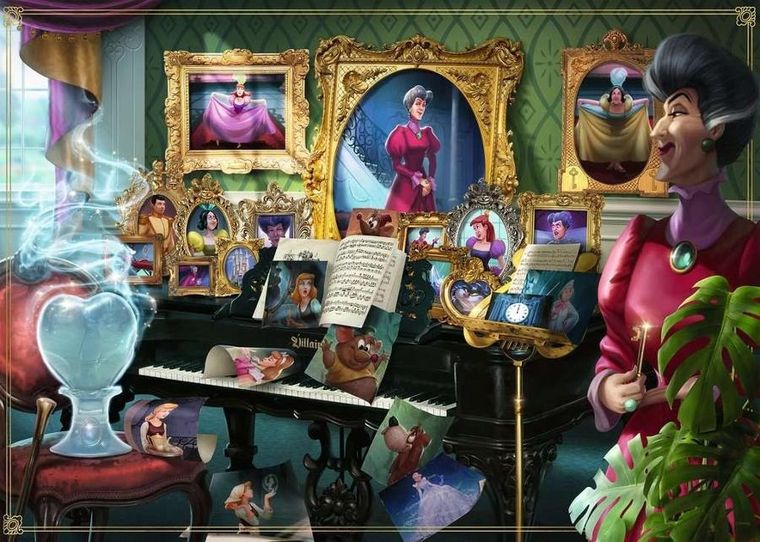 Ravensburger, Villainous, Lady Tremaine, puzzle, 1000 elementów