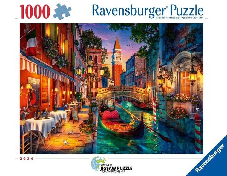 Ravensburger, Wenecja, puzzle, 1000 elementów