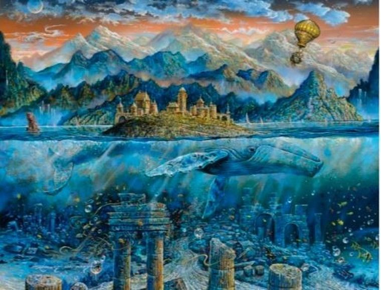 Ravensburger, Wieloryb mądrości, puzzle, 2000 elementów