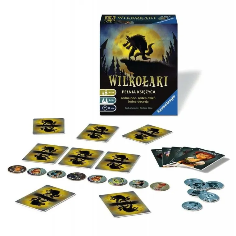 Ravensburger, Wilkołaki. Pełnia księżyca, gra karciana
