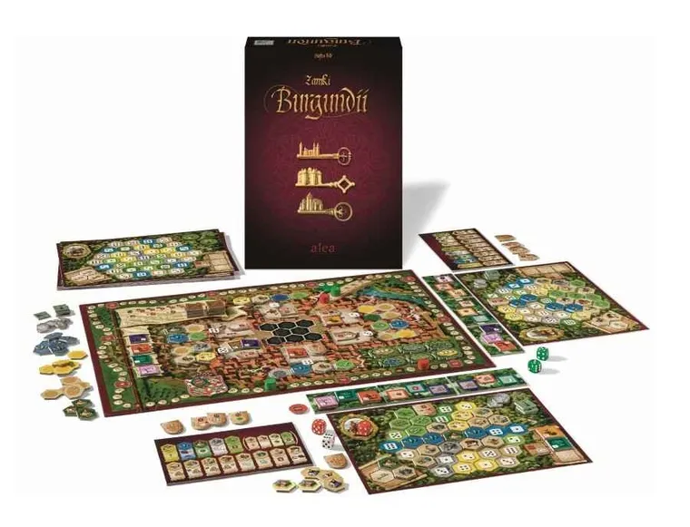 Ravensburger, Zamki Burgundii, gra strategiczna
