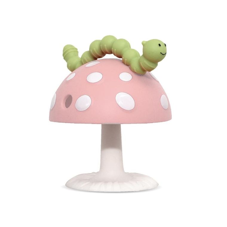 RazBaby, Chompy, gryzak z przyssawką, różowy