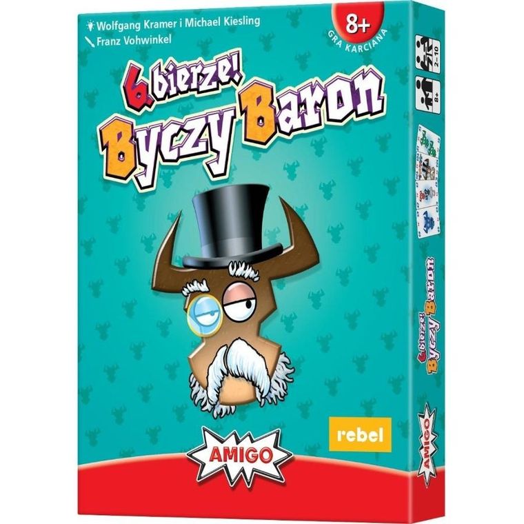 Rebel, 6 bierze! Byczy Baron, gra familijna