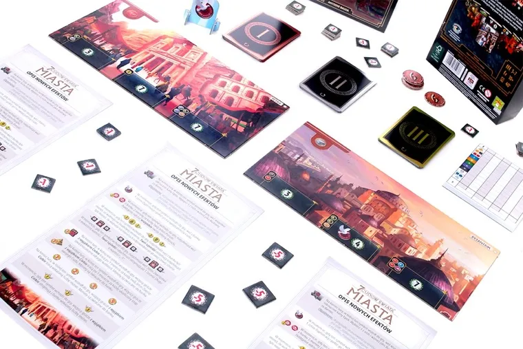 Rebel, 7 cudów świata: Miasta, nowa edycja, dodatek do gry