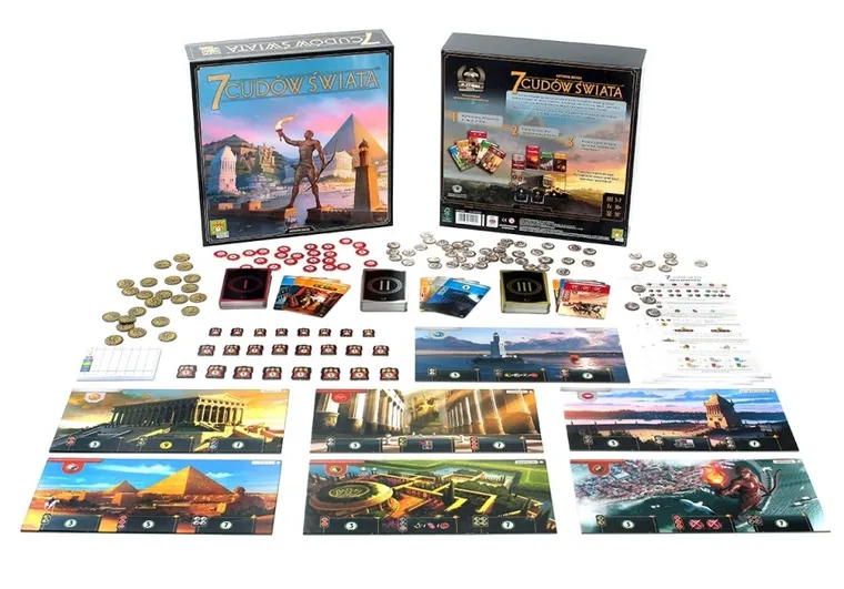 Rebel, 7 Cudów Świata, nowa edycja, gra strategiczna