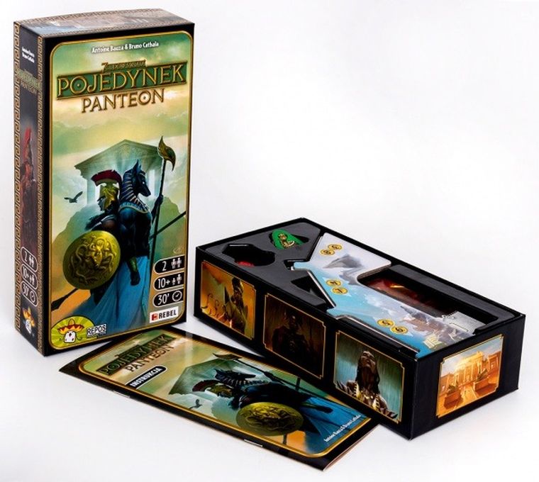 Rebel, 7 Cudów Świata: Pojedynek - Panteon, dodatek do gry