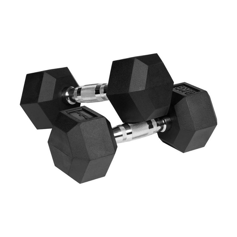 Rebel Active, Hex, hantle żeliwne, gumowane, 2-8 kg, RBA-2325-08