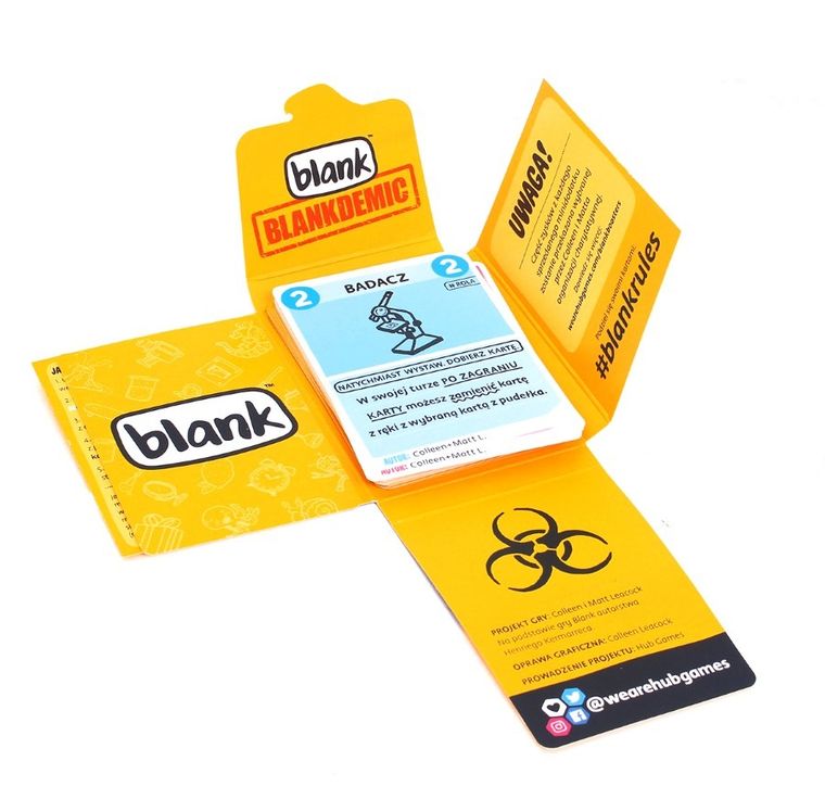 Rebel, Blank: Blankdemic, dodatek do gry