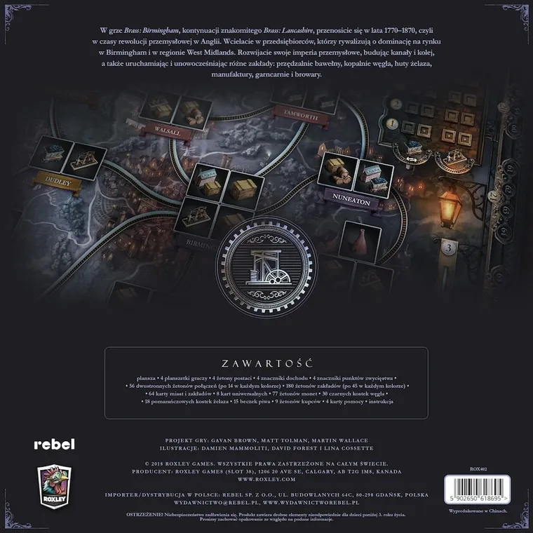 Rebel, Brass: Birmingham, strategiczna gra ekonomiczna