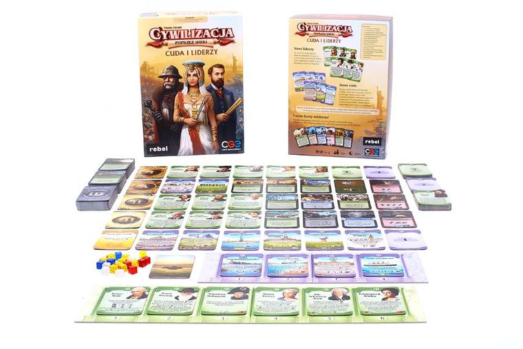 Rebel, Cywilizacja: Poprzez wieki - Cuda i liderzy, dodatek do gry