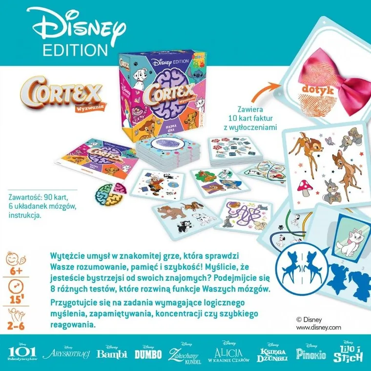 Rebel, Disney, Cortex - Wyzwania, gra familijna