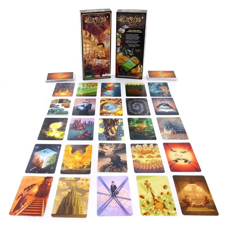 Rebel, Dixit 8: Harmonia, dodatek, gra towarzyska