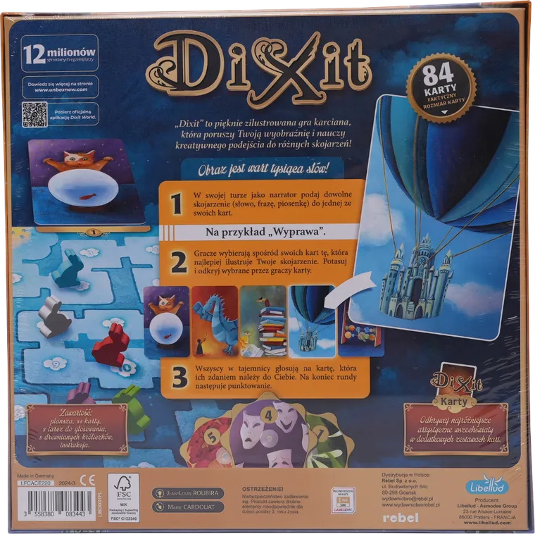 Rebel, Dixit, gra towarzyska