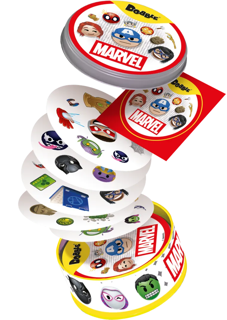 Rebel, Dobble, Marvel Emoji, gra familijna