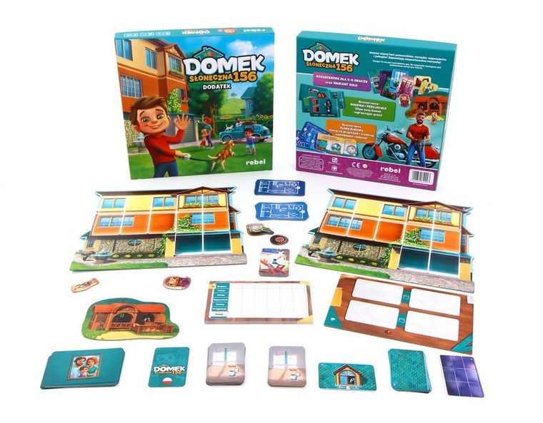 Rebel, Domek: Słoneczna 156, dodatek, gra familijna