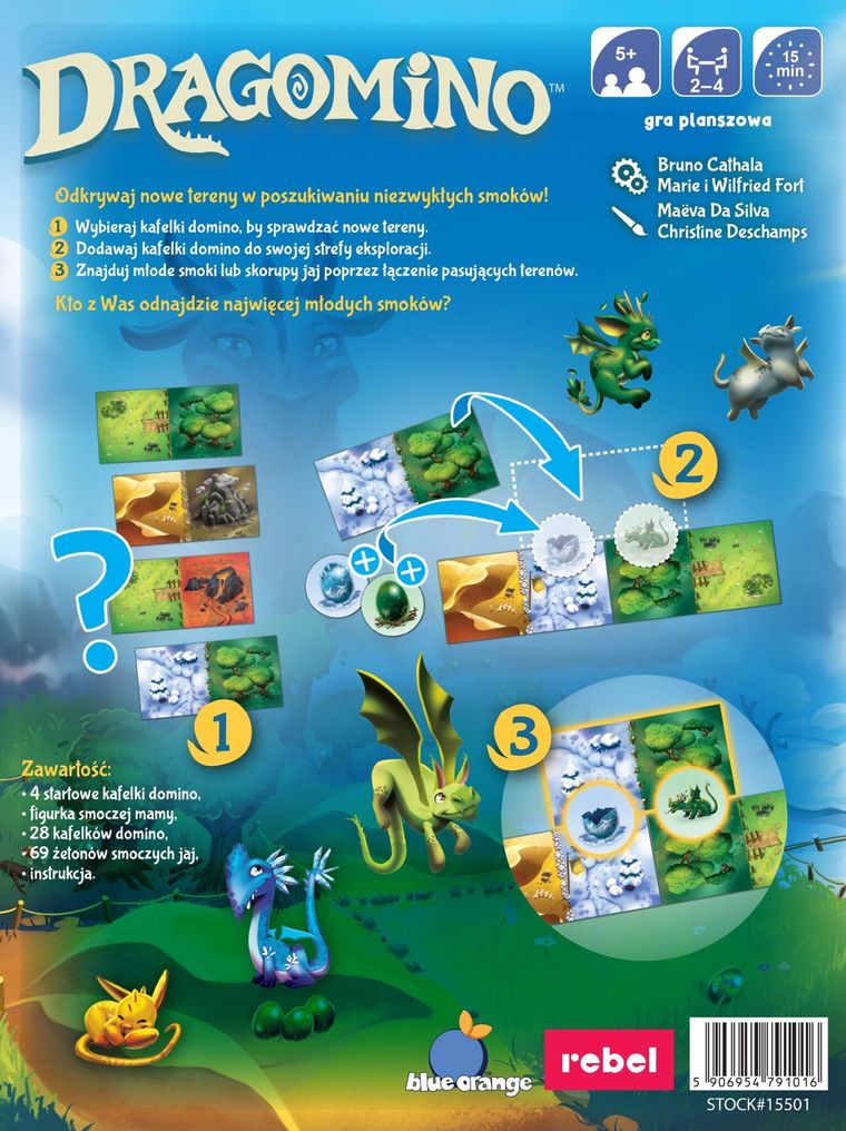 Rebel, Dragomino, gra familijna