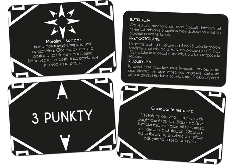 Rebel, Dylematy, gra towarzyska