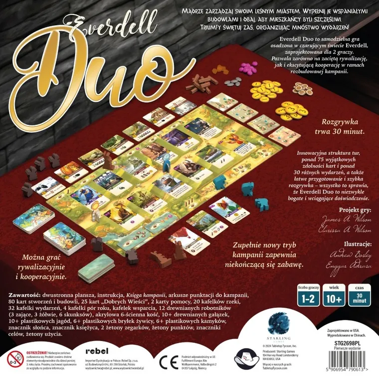 Rebel, Everdell Duo, gra strategiczna