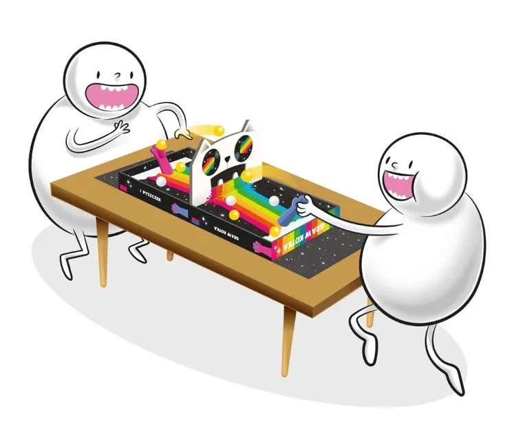 Rebel, Gra w kotka i pyszczek, gra familijna