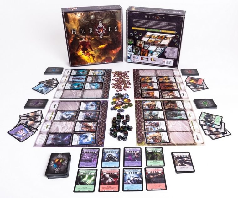 Rebel, Herosi (edycja angielska), gra strategiczna