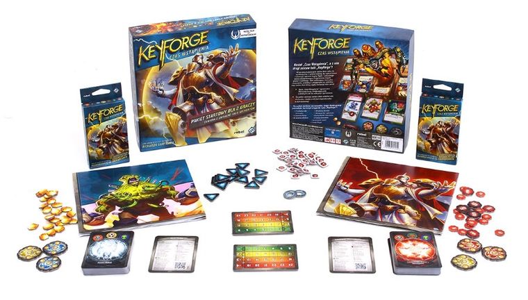Rebel, KeyForge: Czas Wstąpienia - Pakiet startowy, gra karciana