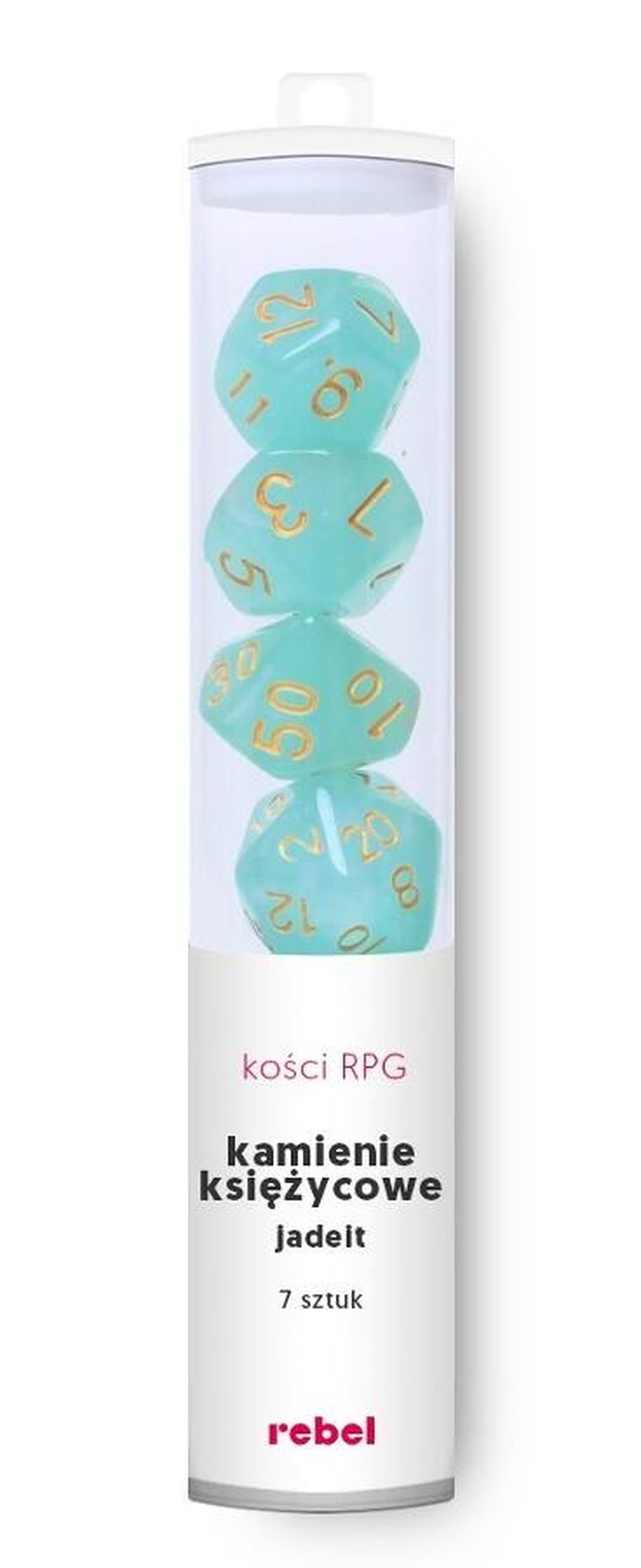 Rebel, Komplet kości, Kamienie Księżycowe, Jadeit