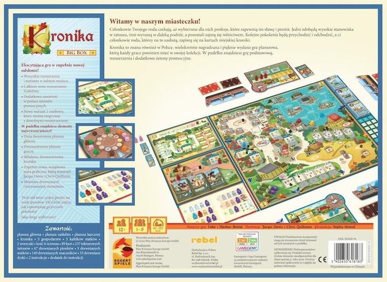 Rebel, Kronika: Big Box, gra strategiczna