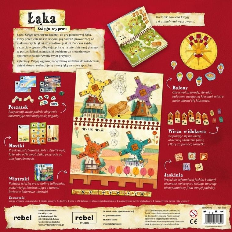 Rebel, Łąka: Księga wypraw, dodatek do gry