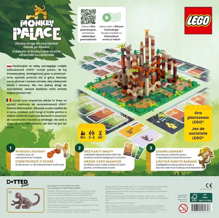 Rebel, LEGO, Monkey Palace, gra familijna