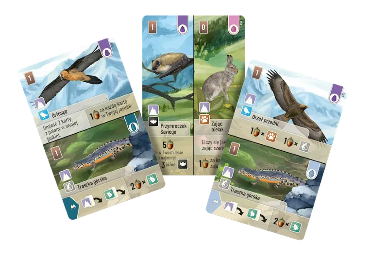 Rebel, Leśne rozdanie: Alpy, dodatek do gry