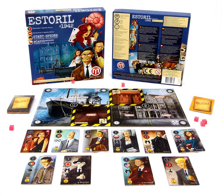 Rebel, Miasto Szpiegów: Estoril 1942 - Podwójny agent, gra strategiczna