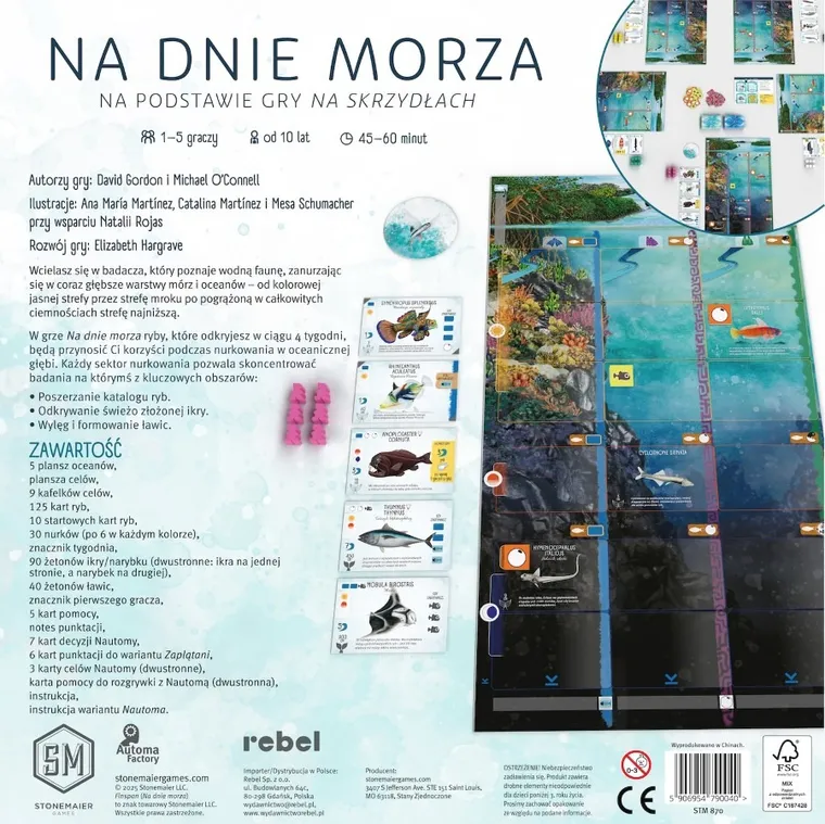 Rebel, Na dnie morza, gra strategiczna