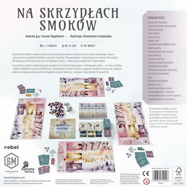 Rebel, Na skrzydłach smoków, gra strategiczna