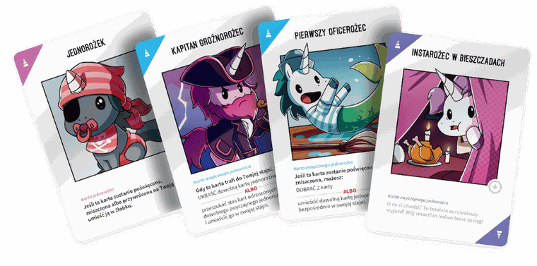 Rebel, Odjechane Jednorożce: Ahoj, przygodo, gra strategiczna