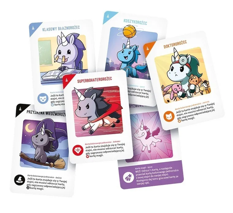 Rebel, Odjechane Jednorożce, Dla dzieciaków, gra familijna