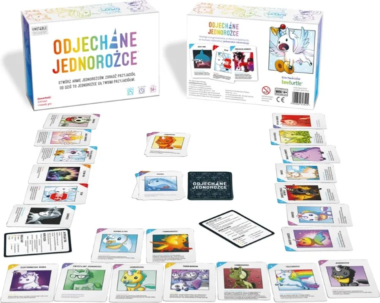 Rebel, Odjechane Jednorożce, gra karciana