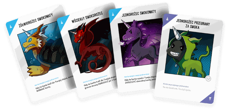 Rebel, Odjechane Jednorożce: Smoki, gra strategiczna