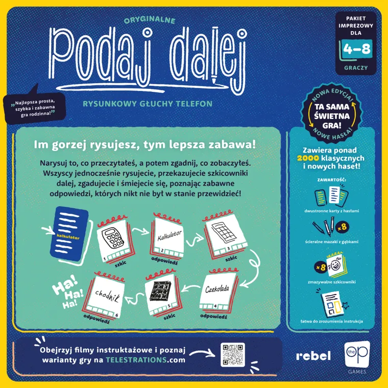 Rebel, Podaj dalej! druga edycja, gra towarzyska