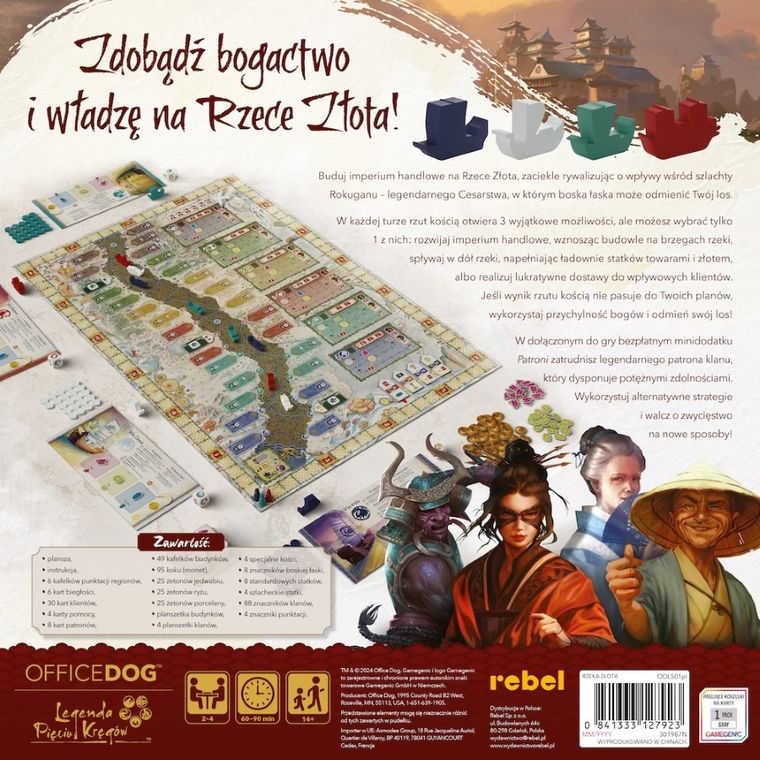 Rebel, Rzeka Złota, gra strategiczna