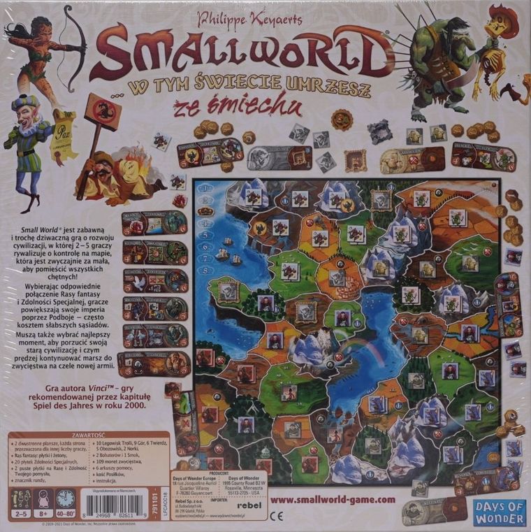 Rebel, Small World, gra strategiczna